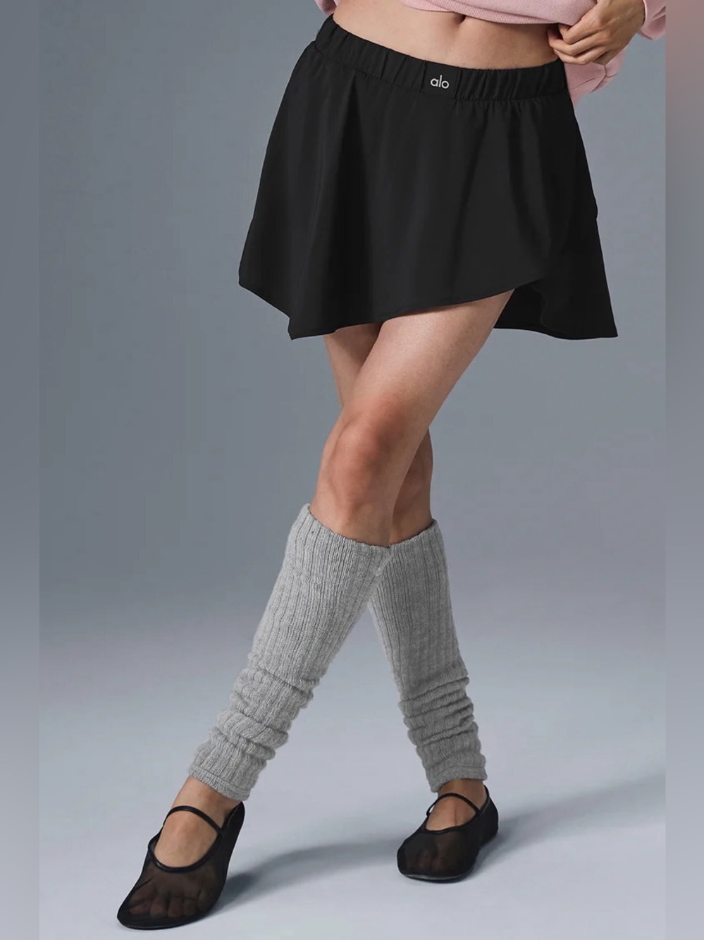 ALO Yoga Free Style Skirt -Black